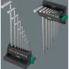 Wera 05022102001 šešiabriaunių raktų L formos rinkinys Metrinis 9 vnt