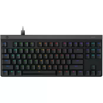 Logitech G G515 TKL žaidimų klaviatūra, laidas USB, QWERTZ čekiška, juoda, mechaninė RGB