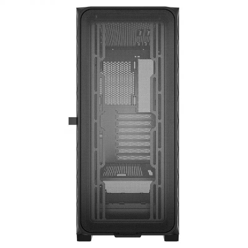 Gembird CCC-FC-M200 Fornax M200 ATX korpusas, tinklelinis priekis, be ventiliatorių, juodas