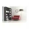 NeXtime klok 8128zw Hexagon sieninis laikrodis, 43x43 cm, baltas