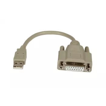 EFB-Elektronik USB2.0 adapterio laidas Game Port, 0,2 m, USB-A kištukas / D-SUB15 lizdas