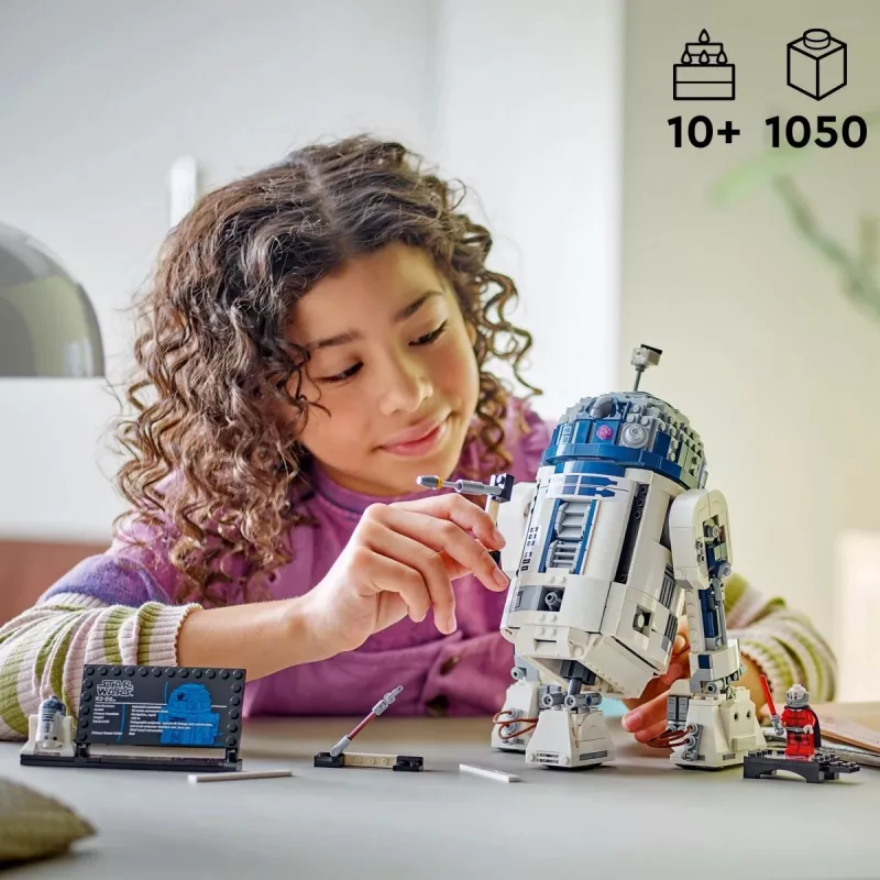 LEGO Star Wars konstruojamas droidas R2-D2 rinkinys 75379 – 1050 dalių, 10+ metų