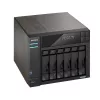 Asustor LOCKERSTOR 6 NAS darbalaukio Intel® Celeron® N5105 8 GB DDR4 HDD ADM juoda