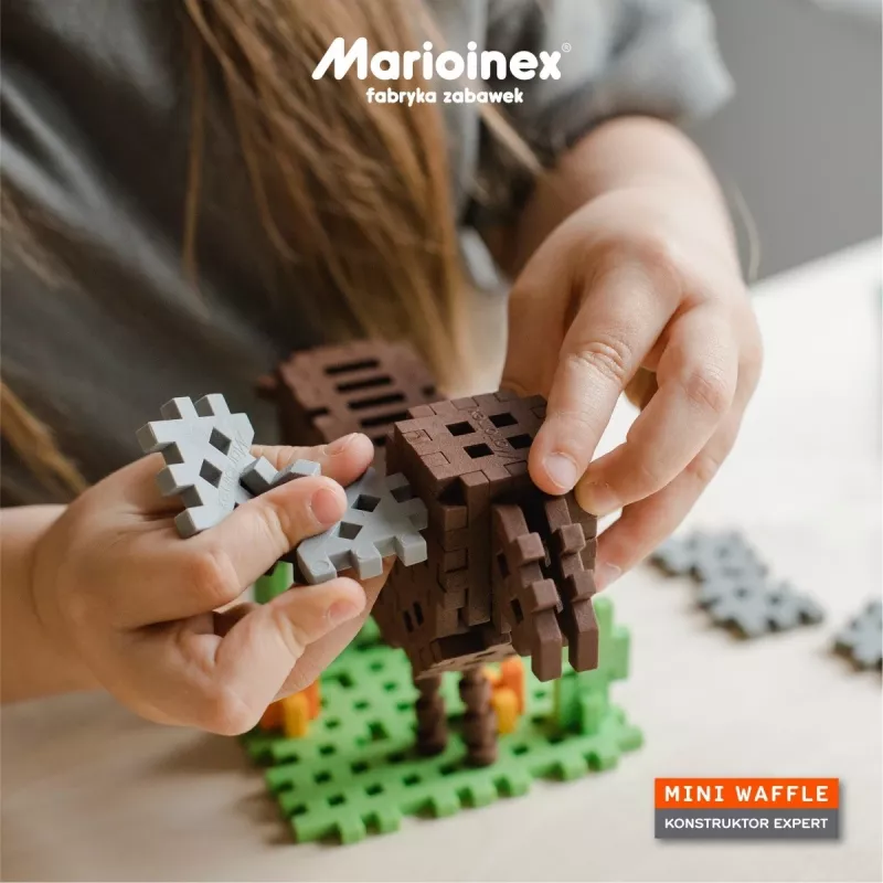 Marioinex Mini Waffle statybinių kaladėlių rinkinys Constructor Expert, 501 elem.