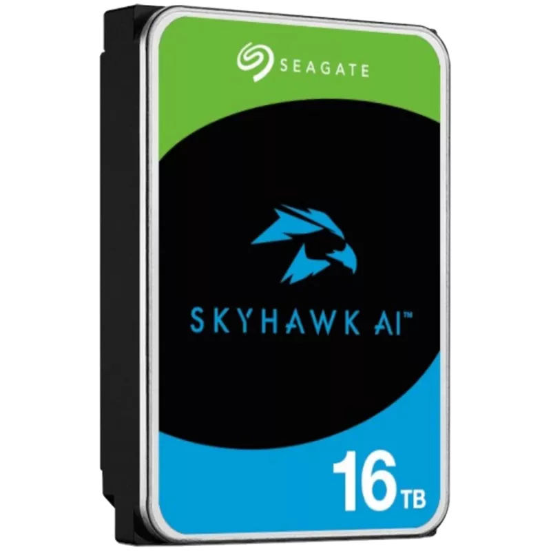 Seagate SkyHawk AI ST16000VE005 vidinis kietasis diskas 16 TB 7200 RPM 512 MB 3,5 colio Serial ATA III