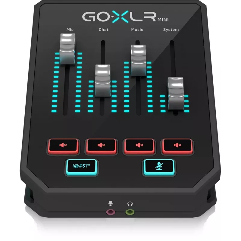 TC Helicon Go XLR Mini – garso maišytuvas ir garso sąsaja