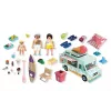 PLAYMOBIL žaidimų rinkinys Ledų furgonas ir banglenčių parduotuvėlė 71904 su figūrėlėmis