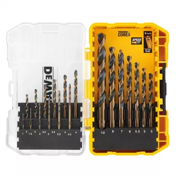 DeWalt gręžtų ir antgalių rinkinys DT70728 28 vnt. didelio patvarumo gręžimo ir varžymo antgaliai