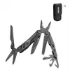 Multitoolas Nextool Mini FLAGSHIP NE20122 — 10-in-1 kompaktiškas nerūdijančio plieno daugiafunkcis įrankis, juodas, 67×27×17 mm, 83 g
