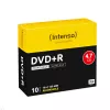 INTENSO DVD+R 4.7 GB 16x spausdinamas 10 vnt. plonas dėklas, 120 mm