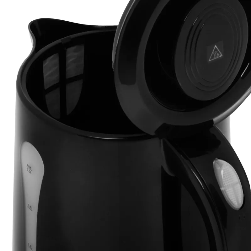 Adler AD 1244 elektrinis virdulys 1850 W 2,5 l juodas