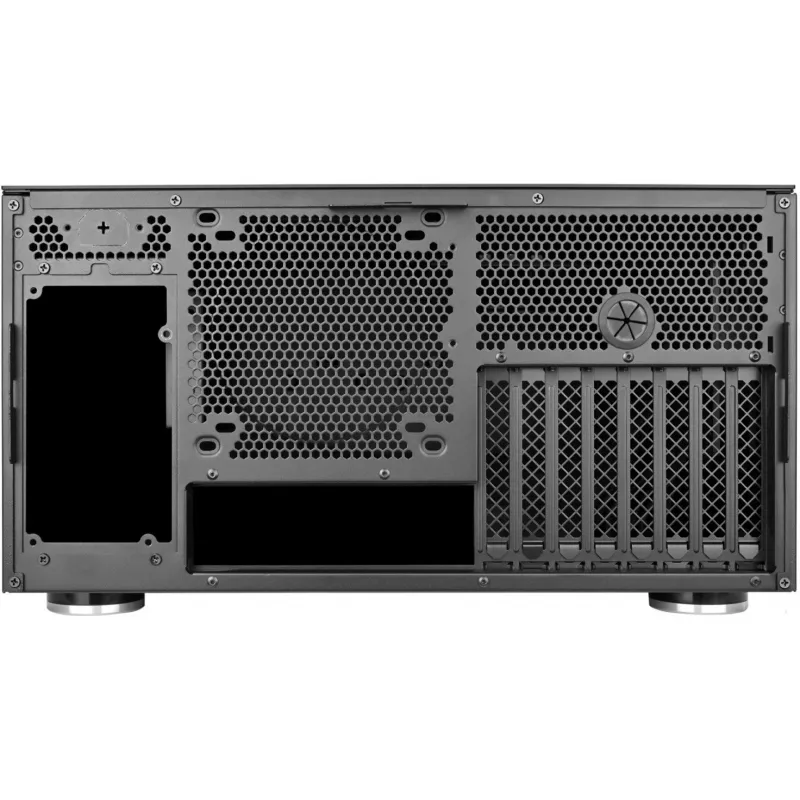 Korpusas SilverStone Crown 04 SST-CW04TB – HTPC, SSI-EEB, tamsiai pilkas
