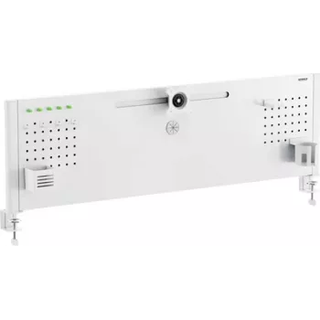 SpeaKa Professional SP-B25-02 Monitor+ Organizacinė lenta, tvirtinama prie stalo, matinė balta (SP-13660880)
