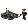 Konstrukcinis rinkinys Cobi Panzer I Ausf. B – 654 detalės, detalaus tanko modelio rinkinys