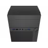 Korpusas NATEC Helix Mini Tower juodas – Micro-ATX/Mini-ITX, 3x3,5 col. + 5x2,5 col., 33 cm GPU, USB-C/USB-A