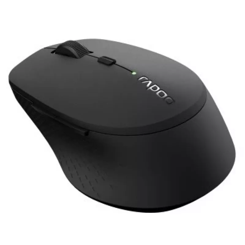 Rapoo M300 belaidė pelė RF + Bluetooth, tyli, žalia