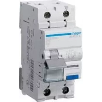 RCBO jungiklis 1P+N 6kA B-16A 10mA ACS916D (Hager ACS916D)