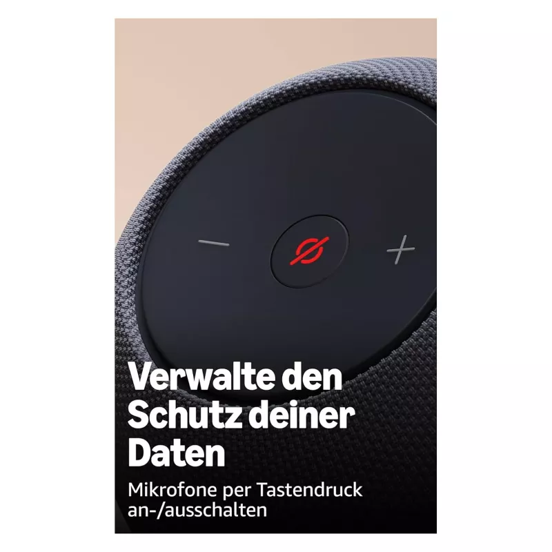 Belaidis garsiakalbis Amazon Echo Dot Max 2025 leidimas - Ametistas - Bluetooth (B0DKLDMHYB)