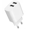 Gembird TA-UC-2A12-01 USB įkroviklis 2×USB 2.4A 24W baltas