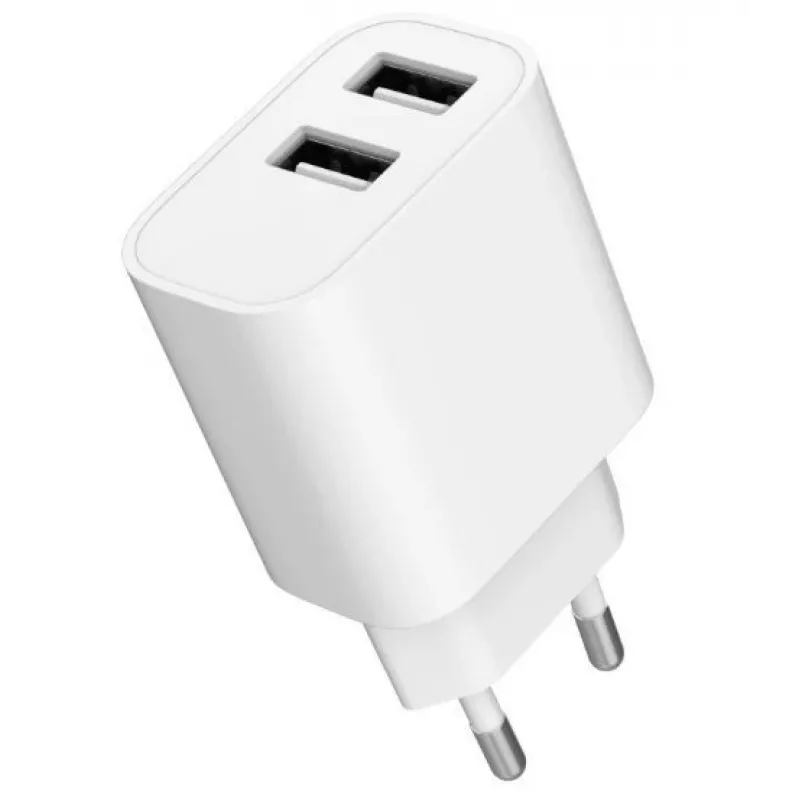 Gembird TA-UC-2A12-01 USB įkroviklis 2×USB 2.4A 24W baltas