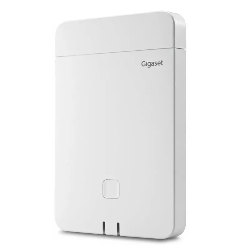 DECT bazinė stotis Gigaset N770 IP Pro – 120 kanalų, HTTPS/SIPS/SRTP/SSL/TLS, viduje 50 m, lauke 300 m, balta