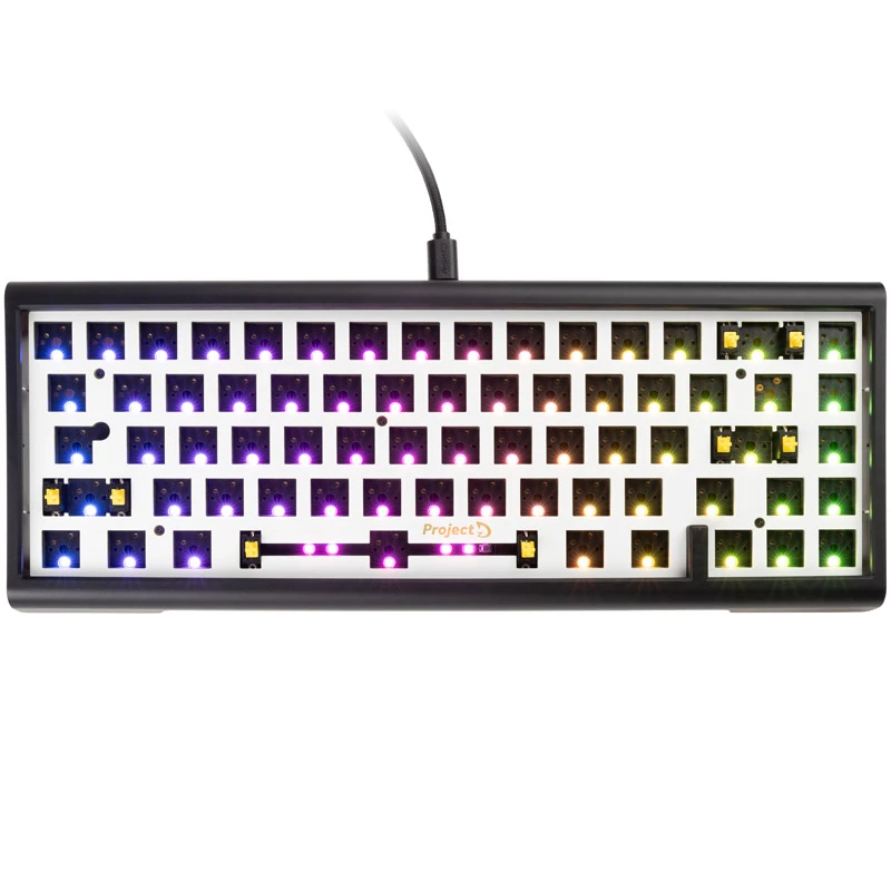 Ducky Tinker65 klaviatūra žaidimams USB US English juoda