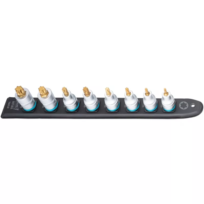 Hazet 992T-SR/8 trumpųjų Torx antgalių rinkinys 8 vnt. T20–T60