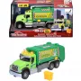 Žaislinis automobilis Majorette Mack Granite šiukšliavežis modelis 213743007, liejimo skalės žaislas