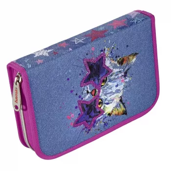 Kačių žaislas HAMA Crazy Cat 00139125, 21 × 17 cm, mėlyna/rožinė