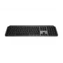Logitech MX Keys S for Mac belaidė klaviatūra Office RF Wireless + Bluetooth QWERTZ vokiška Aliuminis Baltas
