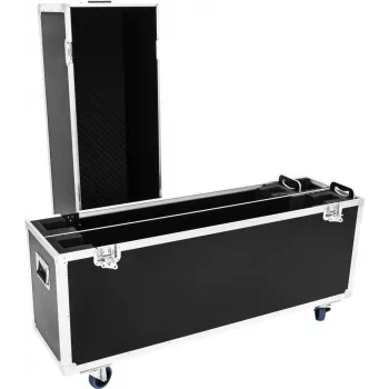 Transportinis flightcase Roadinger 2× LCD ZL55 plokštėms – patvari konstrukcija saugiam transportavimui