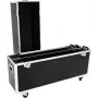 Transportinis flightcase Roadinger 2× LCD ZL55 plokštėms – patvari konstrukcija saugiam transportavimui