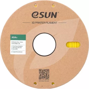 ASA 1,75 mm GELTONA 1 kg ESUN 3D FILAMENTAS su popierine rite