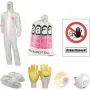 Įspėjamųjų lipdukų rinkinys cimco Asbest Tages-Set easy L 15 vnt., model 145080