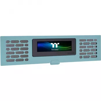 Termaltake AC-067-OOCNAN-A1, pilno bokšto korpuso LCD skydelio rinkinys, turkio spalvos, 5 V, 14 W, 277,5 mm