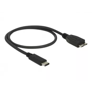 USB laidas DeLOCK 0,5 m USB 3.1 C – Micro USB 3.1 B