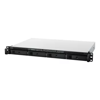 Synology RackStation RS422+ NAS / saugojimo serveris, stovas (1U), Ryzen Embedded R1600, 2 GB DDR4, DSM, juoda