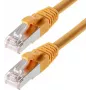 Tinklo kabelis Helos CAT6 S/FTP RJ-45 10m geltonas
