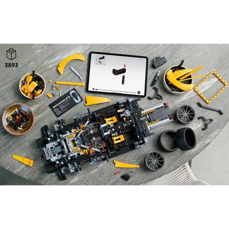 LEGO Technic 42172 McLaren P1 Modelio Automobilio Rinkinys Suaugusiems