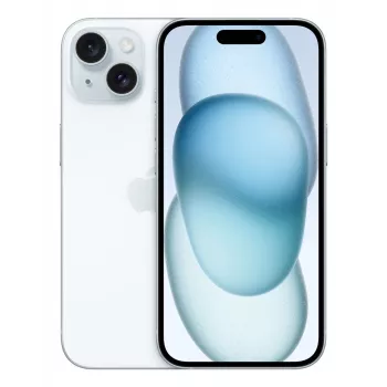Apple iPhone 15 15.5 cm (6,1 inch) Dual SIM iOS 17 5G USB Type-C 128 GB Mėlyna