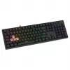 Mechaninė žaidimų klaviatūra SAVIO STYX Outemu Blue Hot-Swap RGB USB QWERTY US International juoda 104 klavišų Full-size