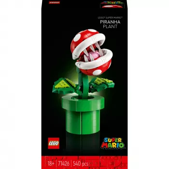LEGO SUPER MARIO 71426 Piranha Plant – konstruojamas augalas su interaktyviomis funkcijomis
