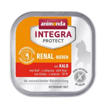 Šlapias ėdalas katėms animonda Integra Protect Renal su veršiena 100 g
