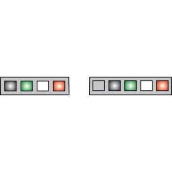 DELOCK USB Pinheader 4 kontaktų / 5 kontaktų lizdas-lizdas vidinis kabelis 100 cm