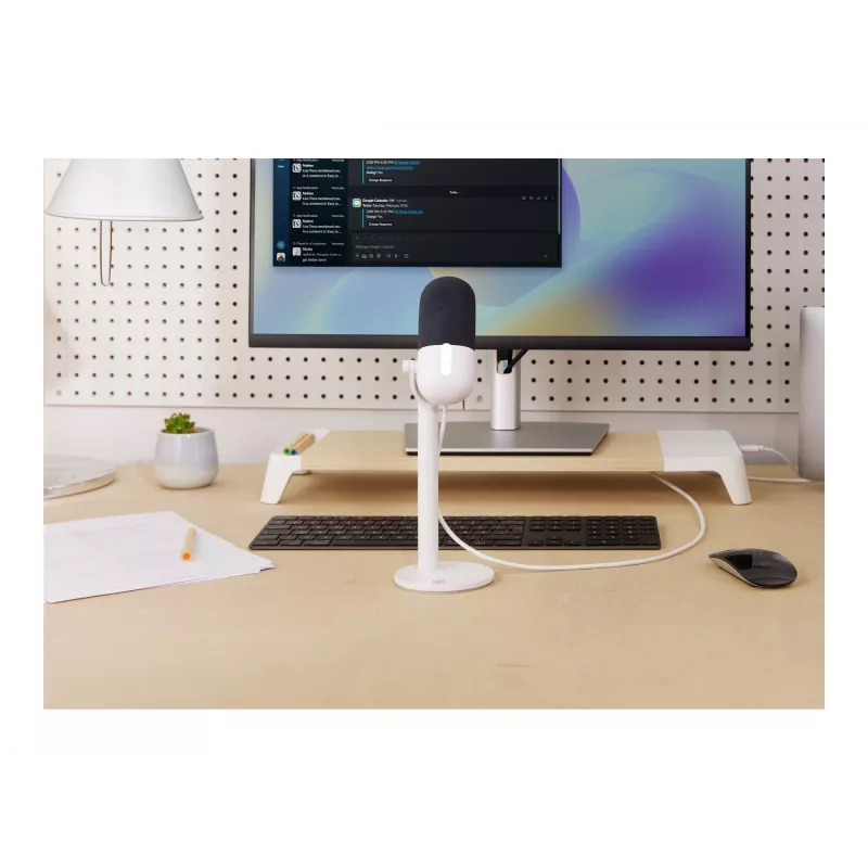 Elgato 10MAI9901 Wave Neo (Baltas) – Kondensatorinis stalinis mikrofonas