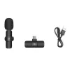 Belaidis mikrofonas Puluz PU3151B apykaklinis USB-C