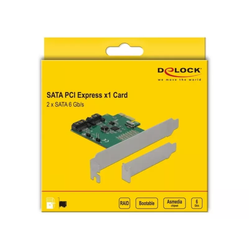 Vidinė SATA adapterio kortelė DeLOCK 90392