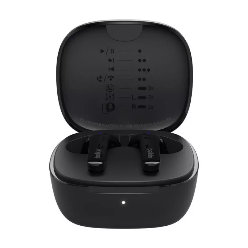 Belkin Soundform Motion TWS juodos spalvos belaidės ausinės
