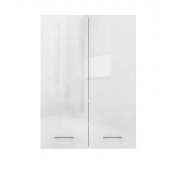 Topeshop POLA MINI DD balto blizgesio vonios spintelė balta