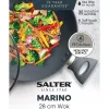 Wok keptuvė Salter BW12267EU7 28 cm, nelipni danga, tinka indukcijai